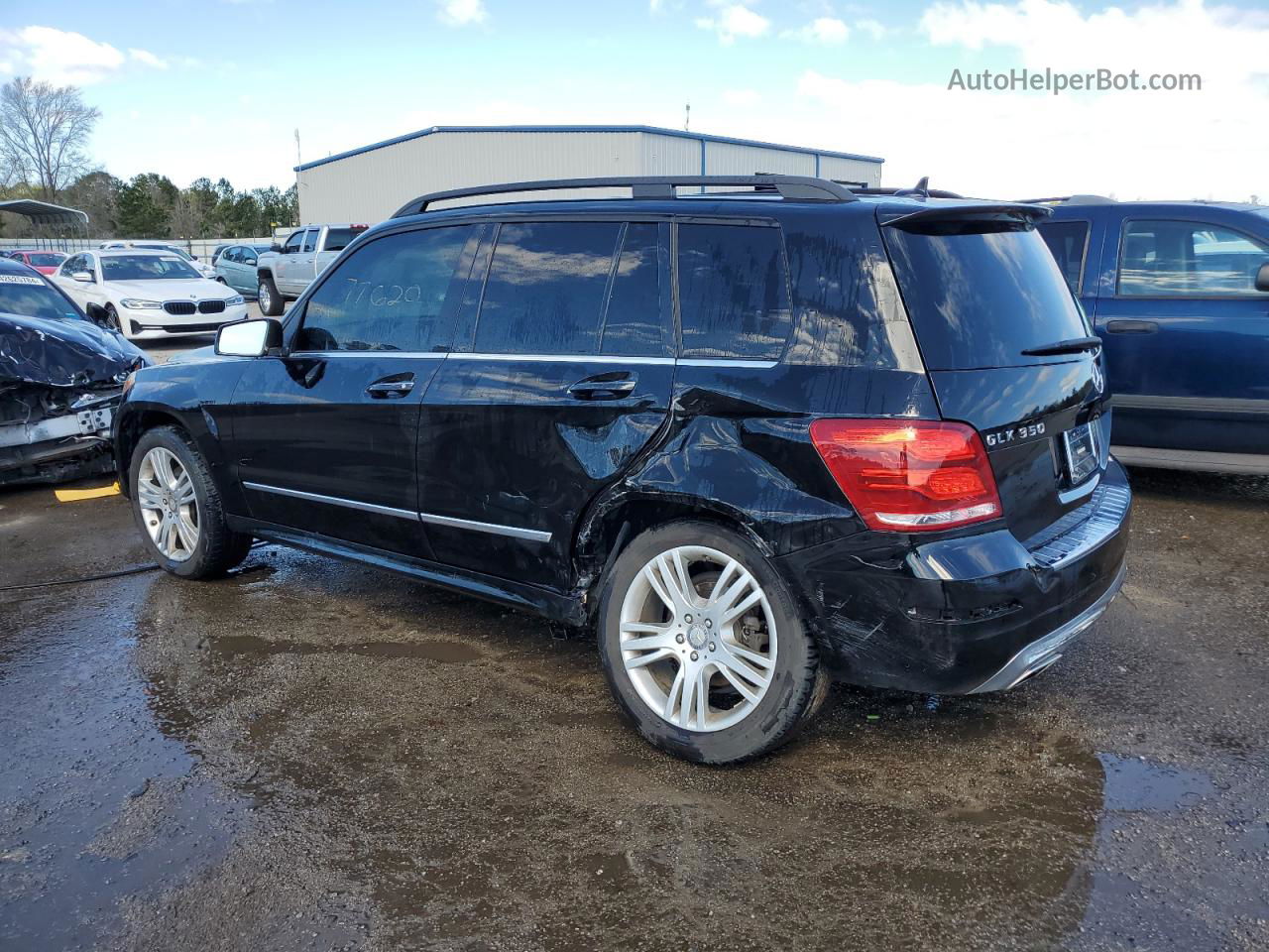 2013 Mercedes-benz Glk 350 Черный vin: WDCGG5HB7DG021965