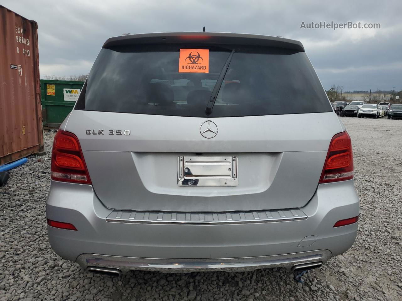 2013 Mercedes-benz Glk 350 Серебряный vin: WDCGG5HB8DG018136