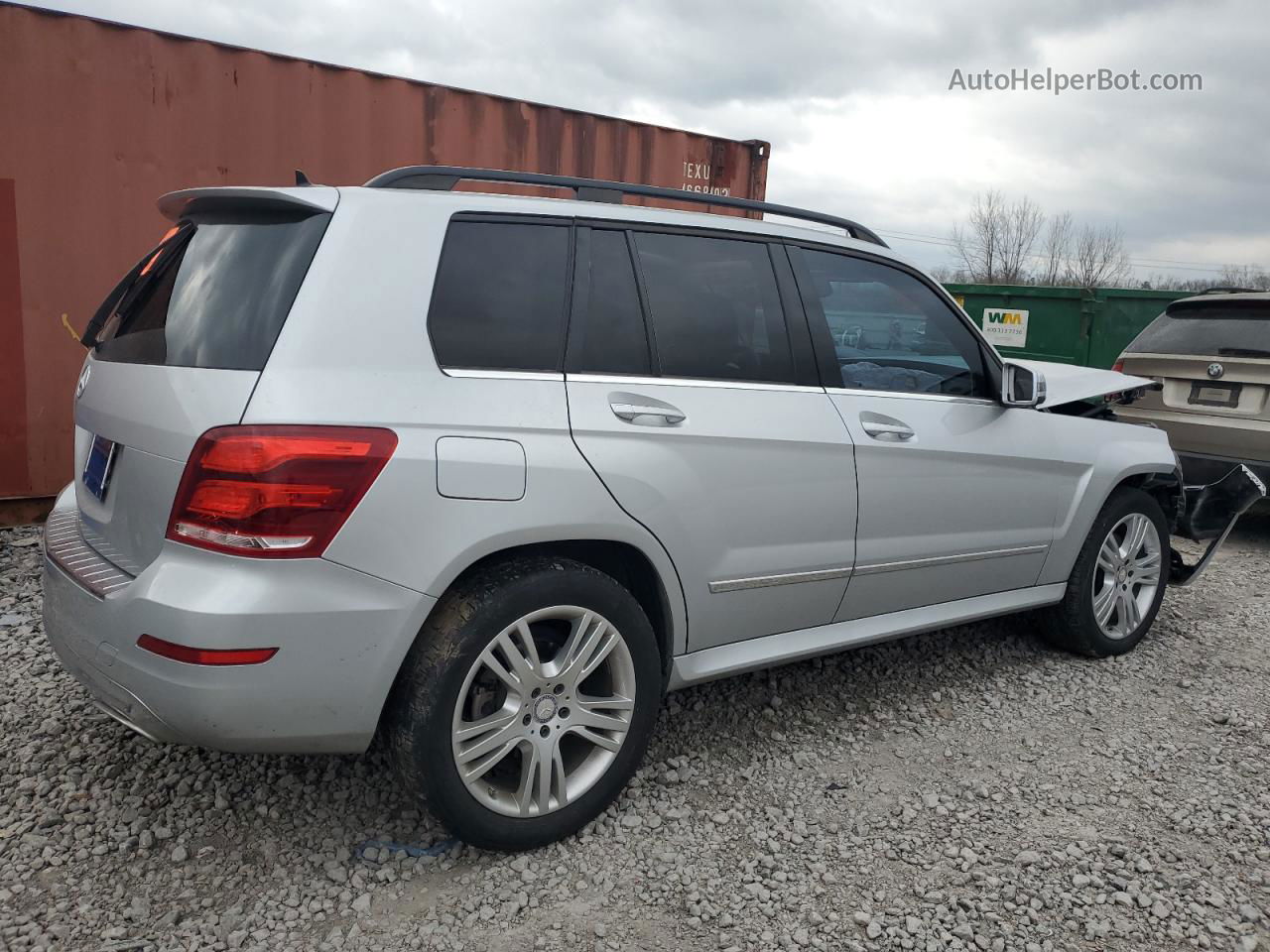 2013 Mercedes-benz Glk 350 Silver vin: WDCGG5HB8DG018136