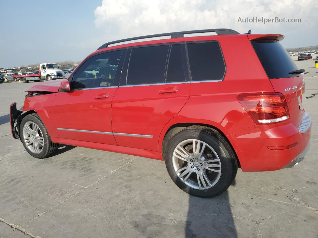 2013 Mercedes-benz Glk 350 Red vin: WDCGG5HB8DG069541