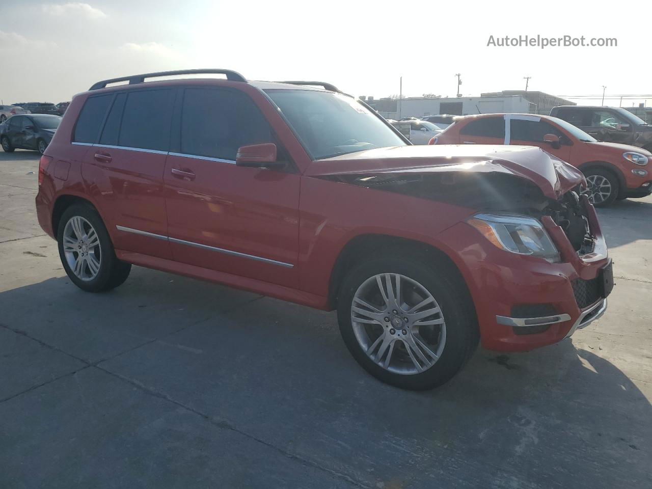 2013 Mercedes-benz Glk 350 Red vin: WDCGG5HB8DG069541