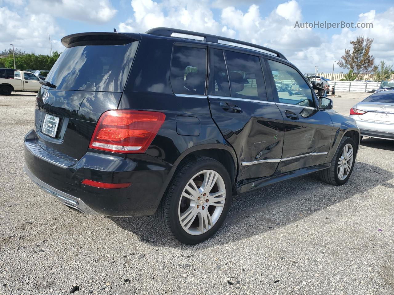 2013 Mercedes-benz Glk 350 Black vin: WDCGG5HB9DF954661