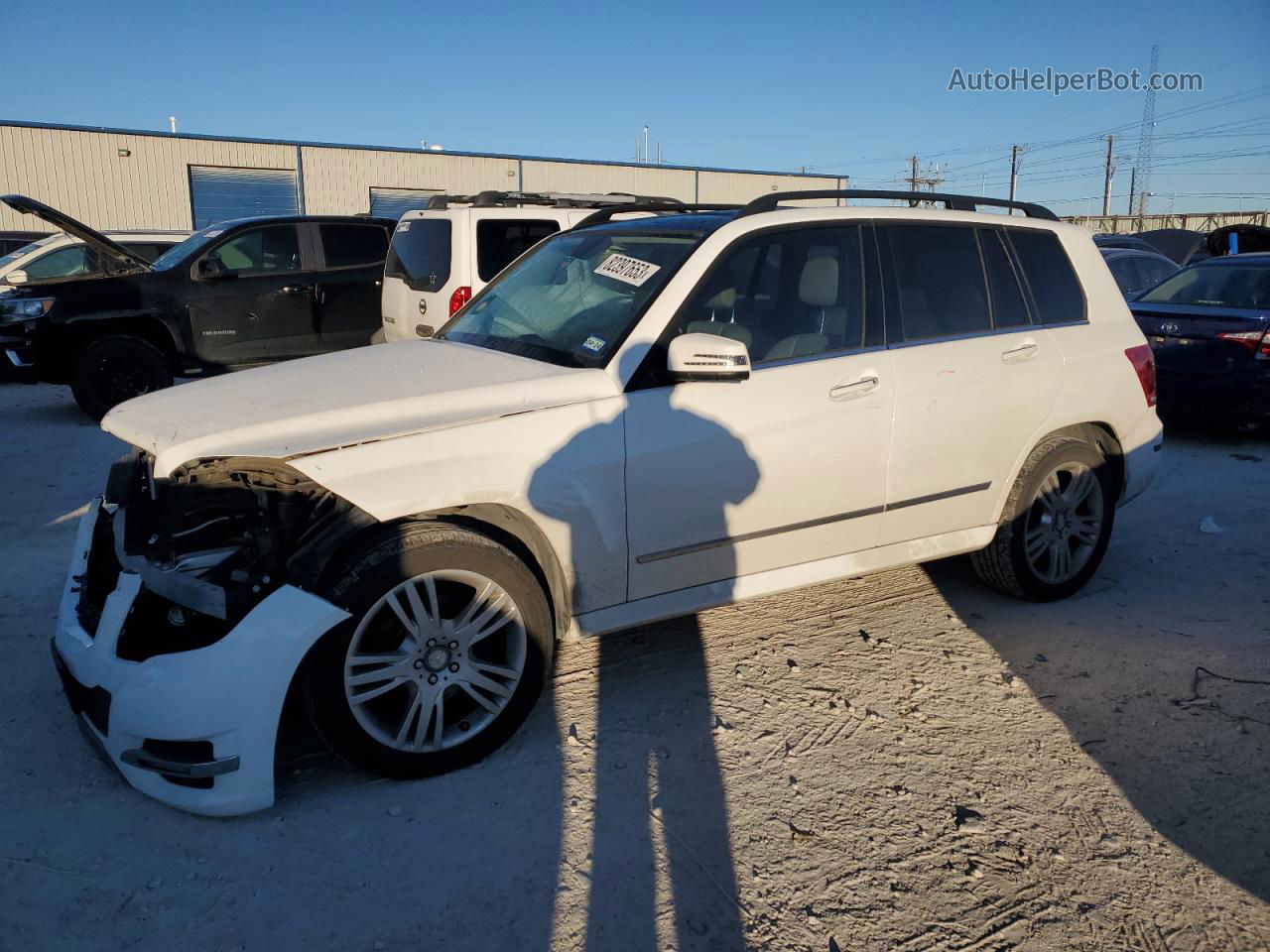 2013 Mercedes-benz Glk 350 Белый vin: WDCGG5HB9DF987840