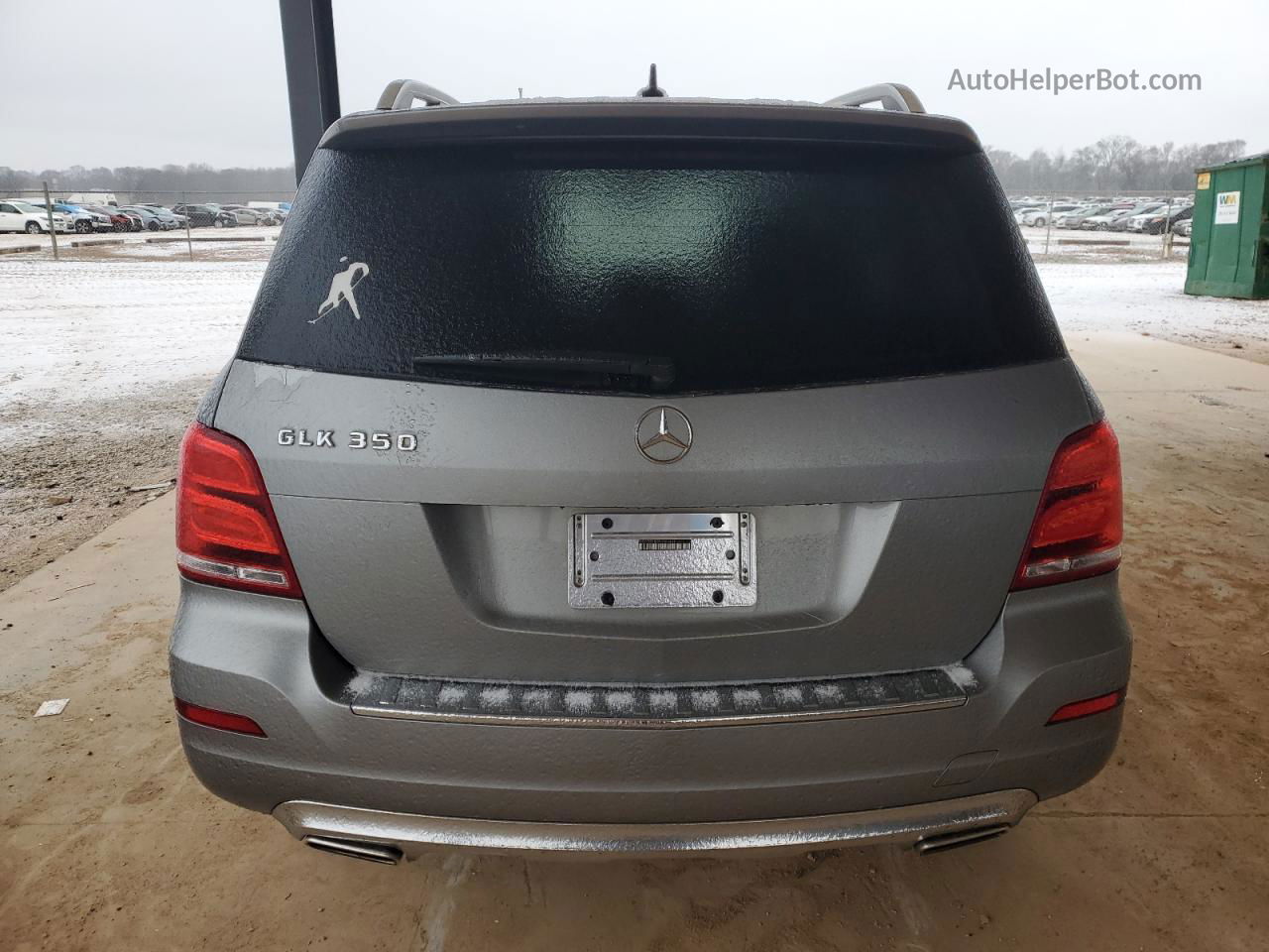 2013 Mercedes-benz Glk 350 Gray vin: WDCGG5HB9DG064431