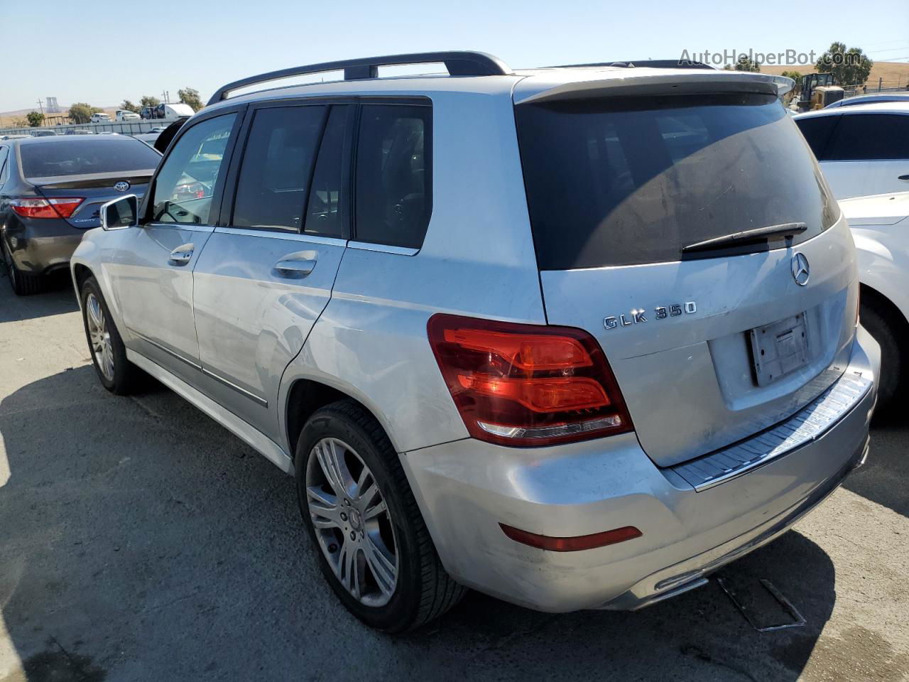 2013 Mercedes-benz Glk 350 Silver vin: WDCGG5HB9DG074716