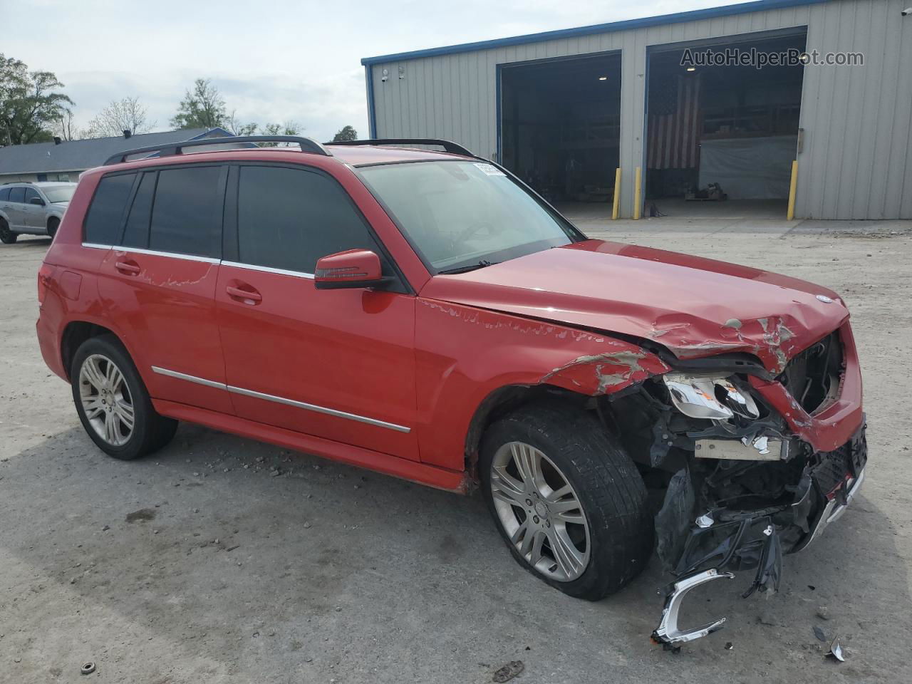 2013 Mercedes-benz Glk 350 Red vin: WDCGG5HB9DG143582