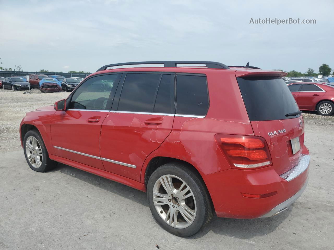 2013 Mercedes-benz Glk 350 Red vin: WDCGG5HB9DG143582