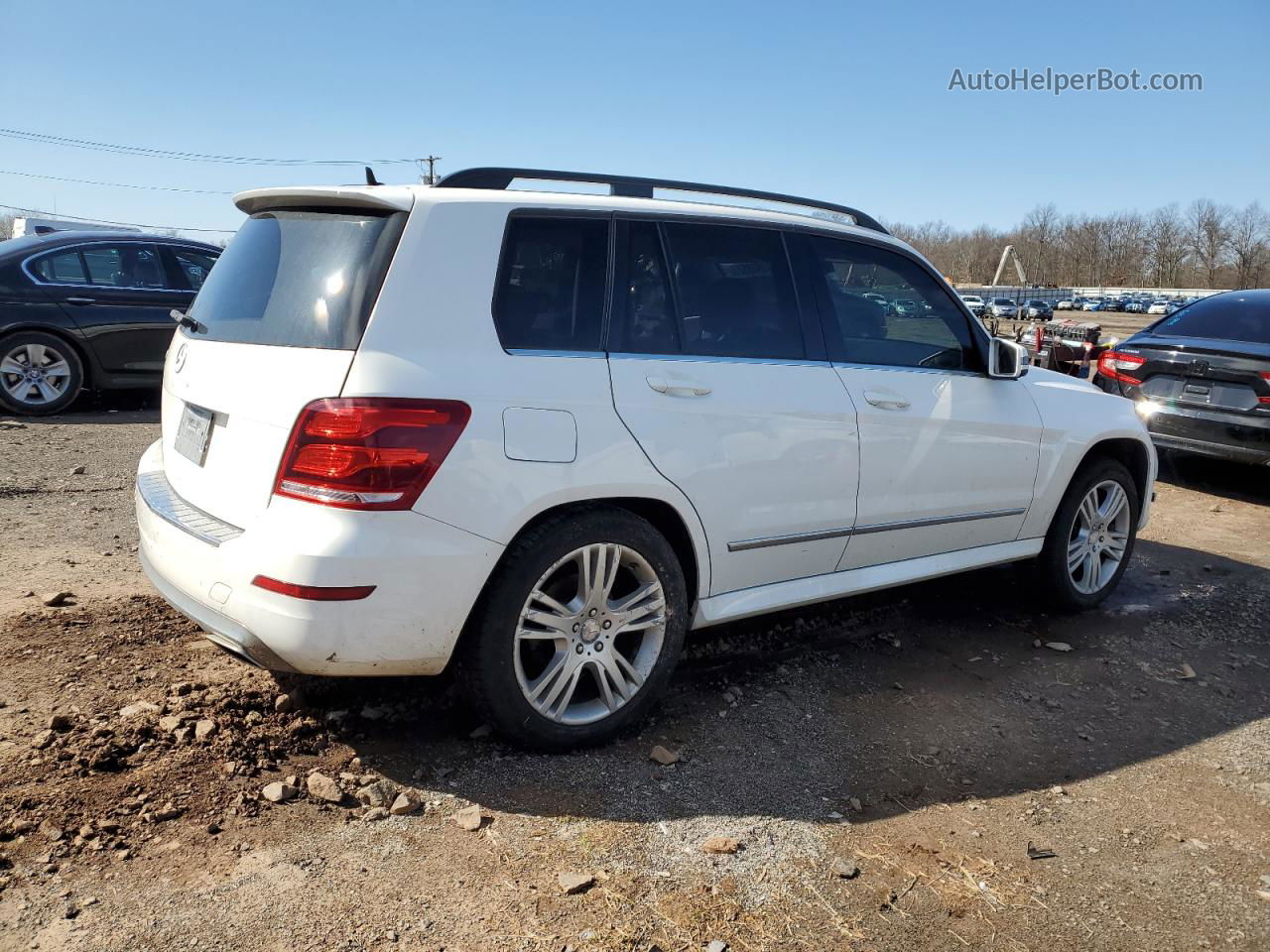 2013 Mercedes-benz Glk 350 Белый vin: WDCGG5HB9DG149821