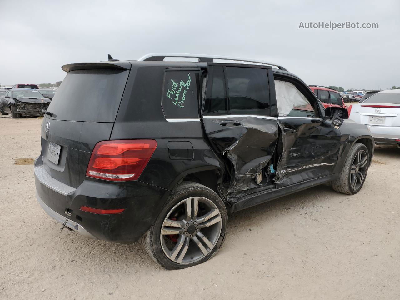 2013 Mercedes-benz Glk 350 Black vin: WDCGG5HBXDF980069