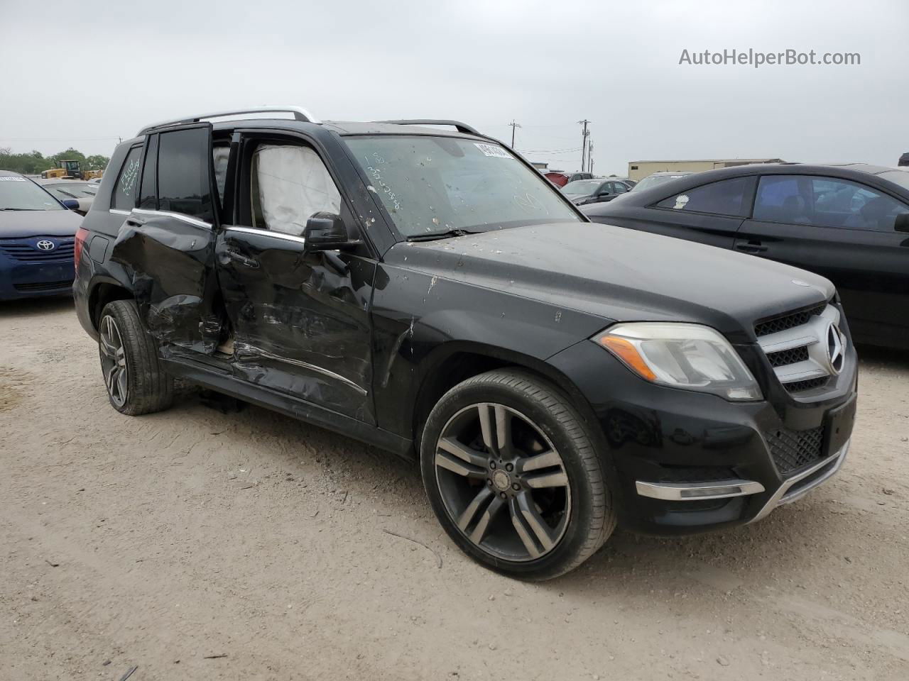 2013 Mercedes-benz Glk 350 Black vin: WDCGG5HBXDF980069