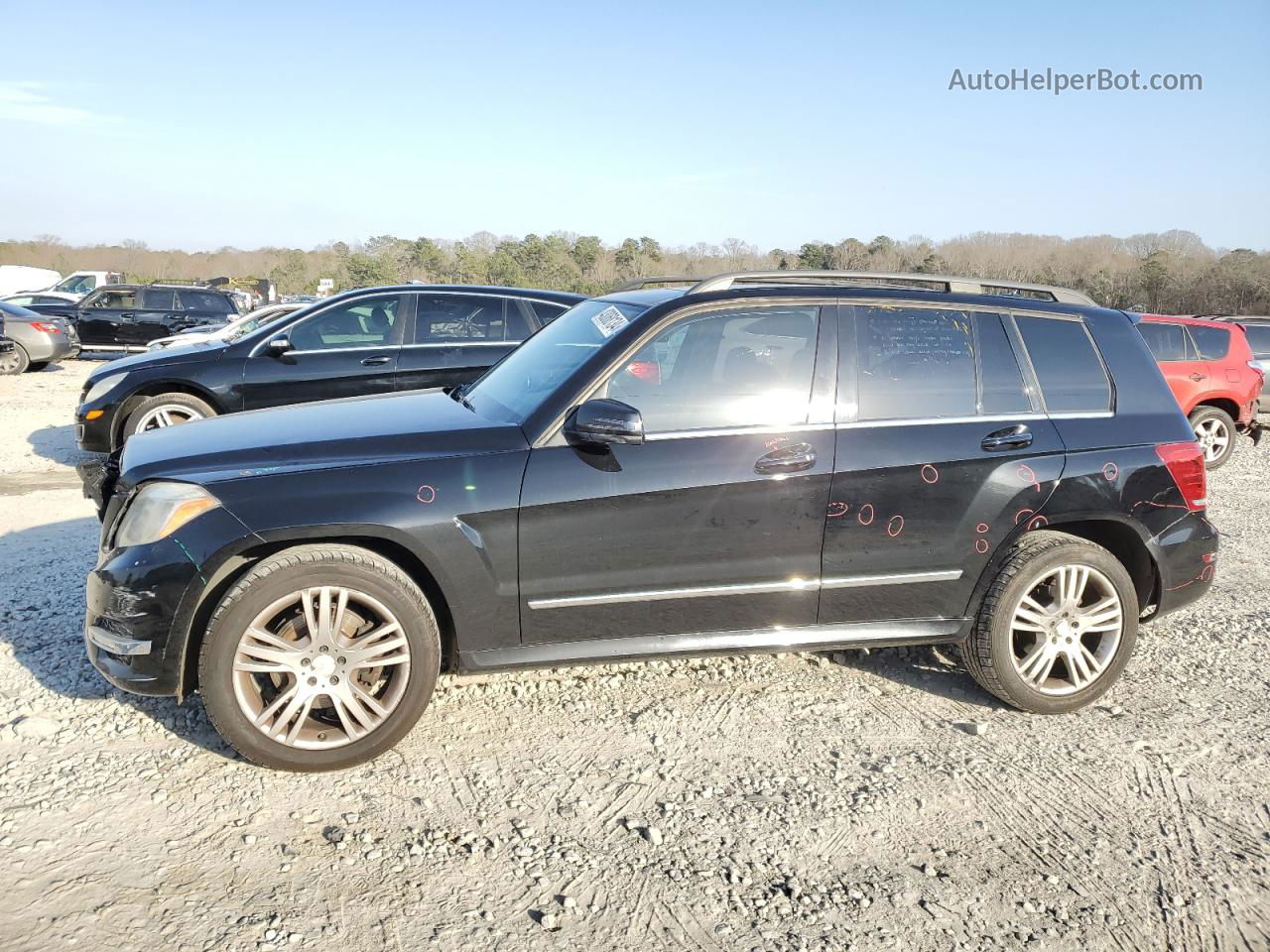 2013 Mercedes-benz Glk 350 Black vin: WDCGG5HBXDG016775