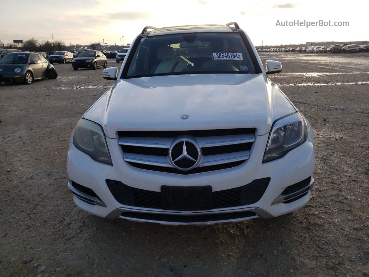 2013 Mercedes-benz Glk 350 Белый vin: WDCGG5HBXDG055186