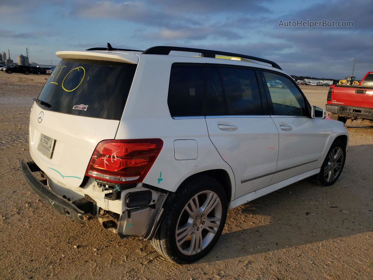 2013 Mercedes-benz Glk 350 Белый vin: WDCGG5HBXDG055186