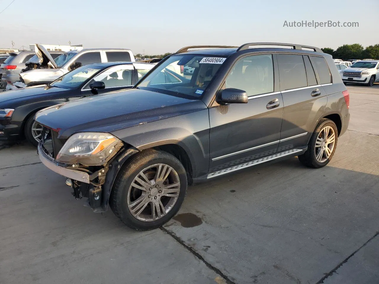 2013 Mercedes-benz Glk 350 Black vin: WDCGG5HBXDG109683