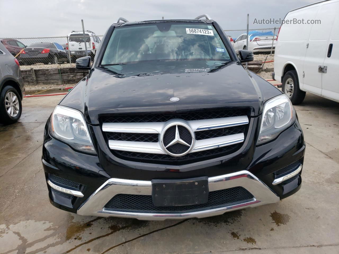 2013 Mercedes-benz Glk 350 Black vin: WDCGG5HBXDG118688