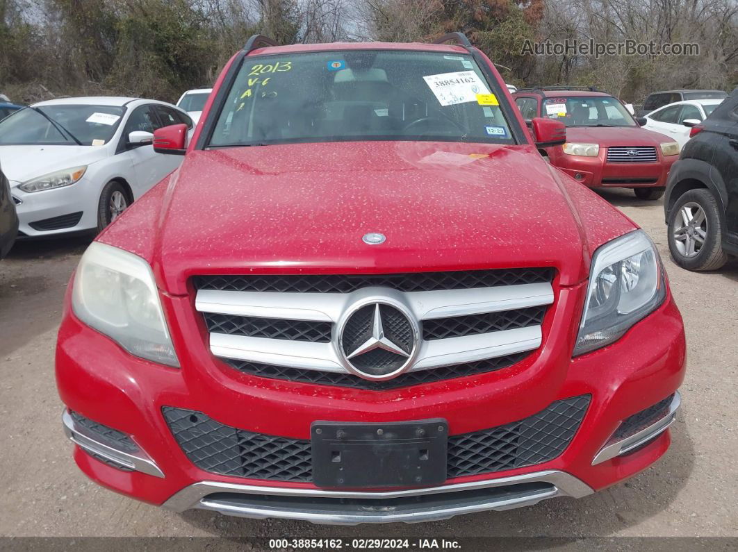 2013 Mercedes-benz Glk 350   Red vin: WDCGG5HBXDG149908