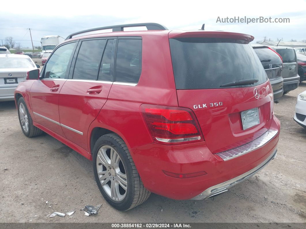 2013 Mercedes-benz Glk 350   Red vin: WDCGG5HBXDG149908