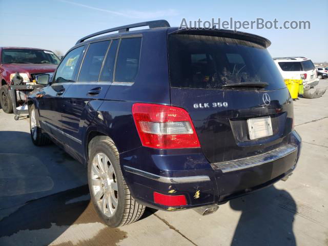 2012 Mercedes-benz Glk 350 4matic Blue vin: WDCGG8HB5CF746731