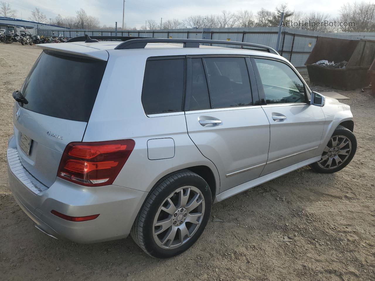 2013 Mercedes-benz Glk 350 4matic Silver vin: WDCGG8JB0DF970615