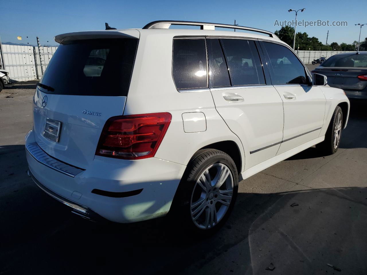 2013 Mercedes-benz Glk 350 4matic White vin: WDCGG8JB0DF979699