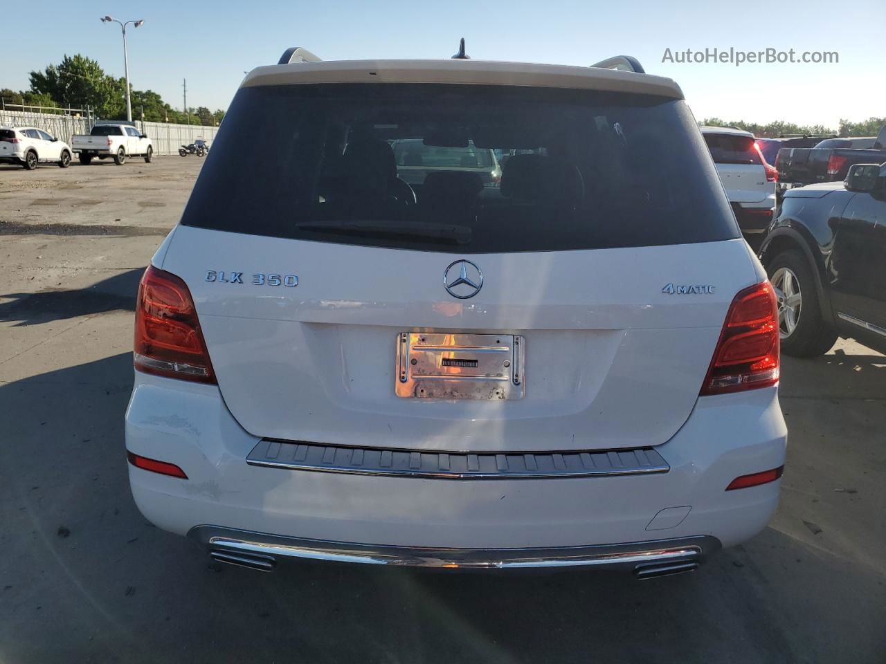 2013 Mercedes-benz Glk 350 4matic White vin: WDCGG8JB0DF979699