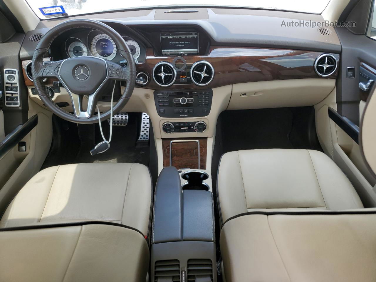 2013 Mercedes-benz Glk 350 4matic Белый vin: WDCGG8JB0DG014688