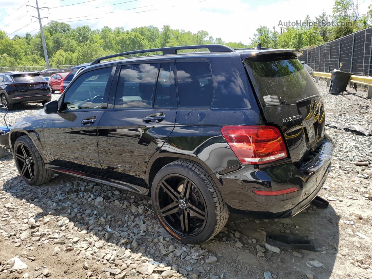 2013 Mercedes-benz Glk 350 4matic Black vin: WDCGG8JB0DG038909