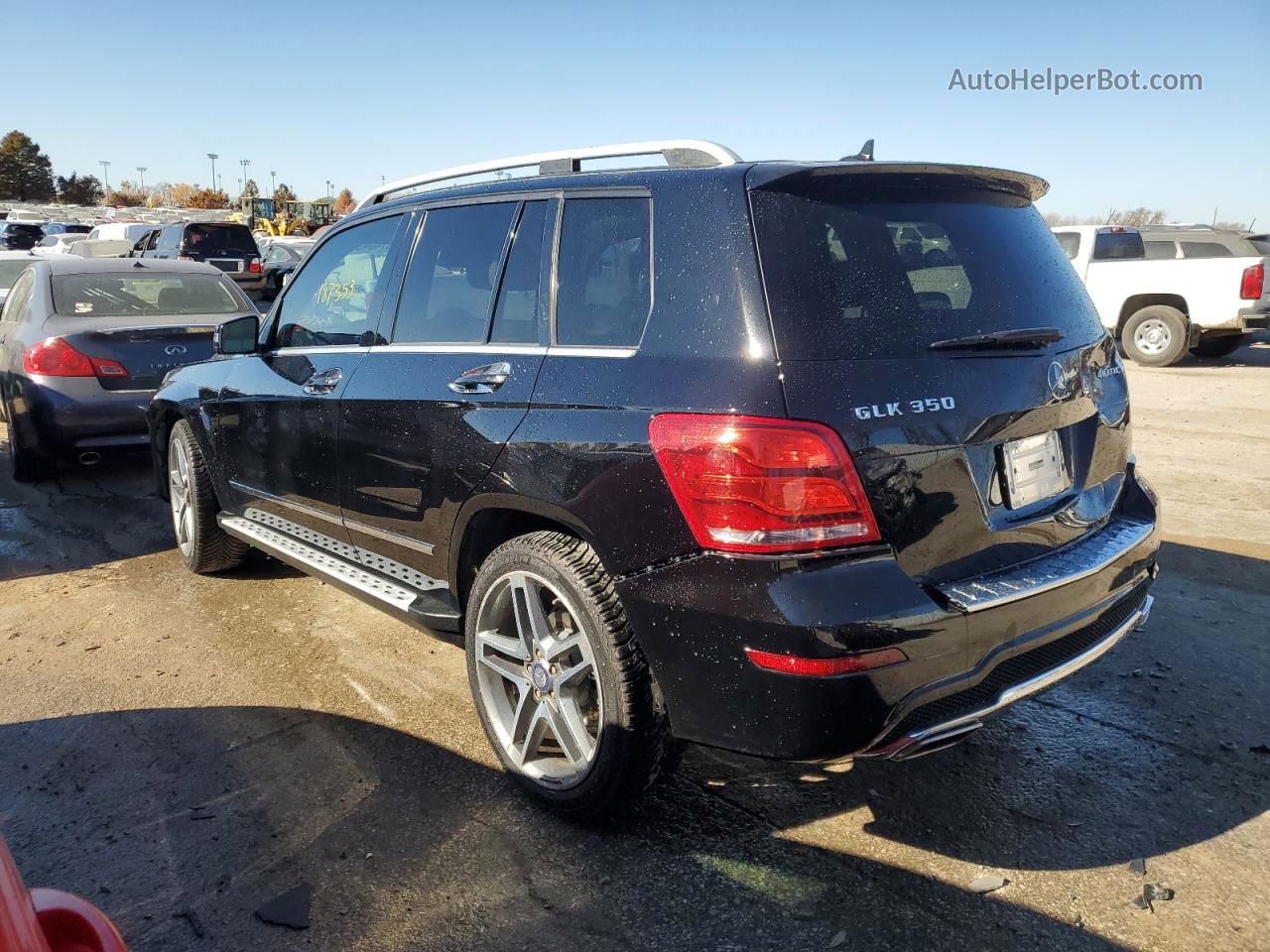 2013 Mercedes-benz Glk 350 4matic Black vin: WDCGG8JB0DG041468