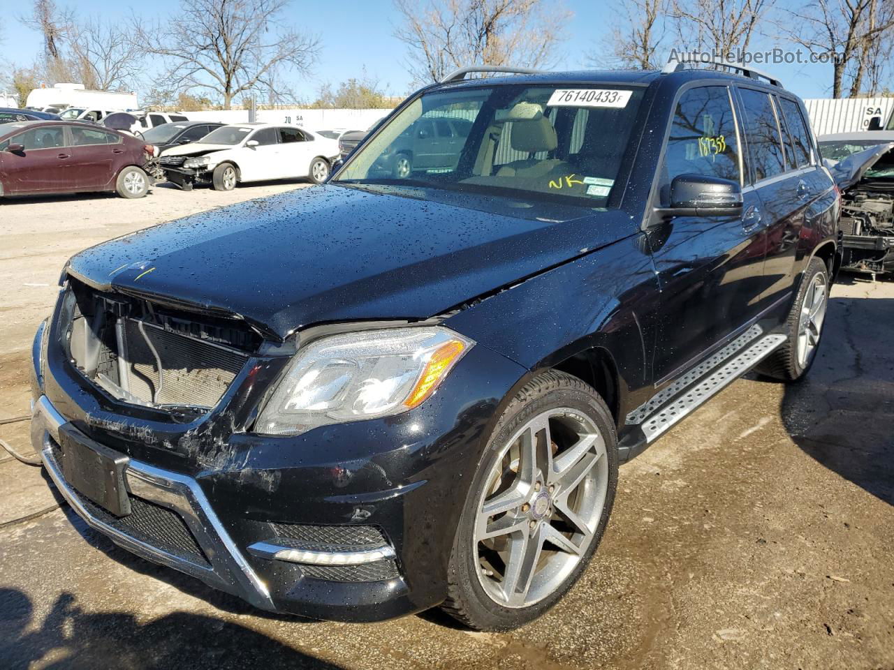 2013 Mercedes-benz Glk 350 4matic Black vin: WDCGG8JB0DG041468