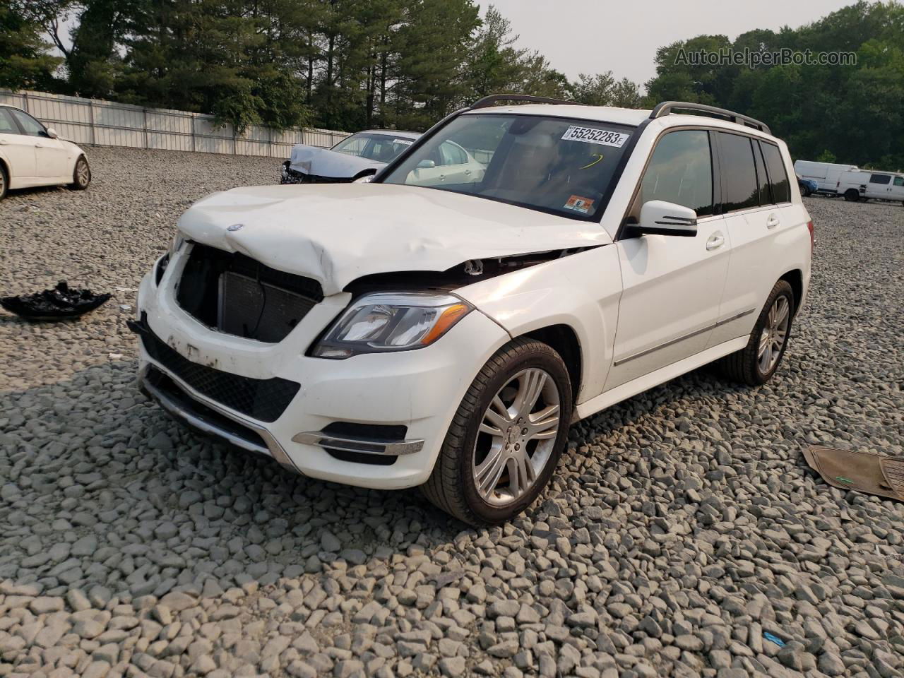 2013 Mercedes-benz Glk 350 4matic Белый vin: WDCGG8JB0DG047108