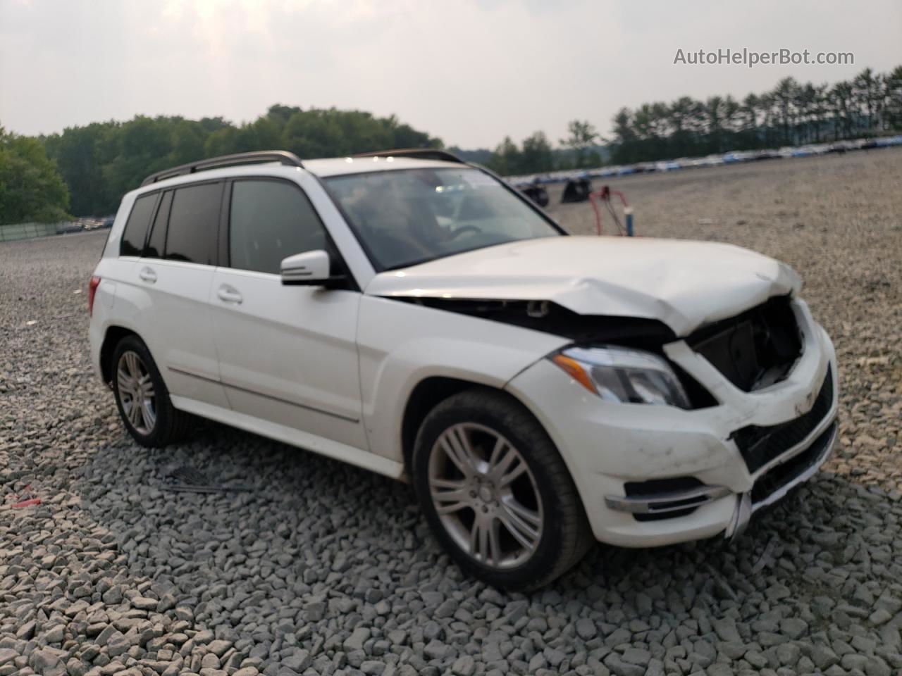 2013 Mercedes-benz Glk 350 4matic Белый vin: WDCGG8JB0DG047108