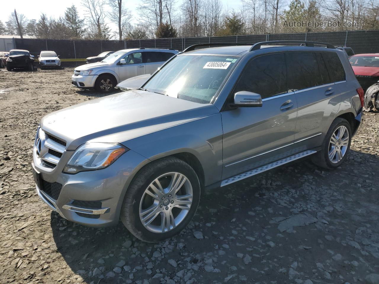 2013 Mercedes-benz Glk 350 4matic Silver vin: WDCGG8JB0DG086619