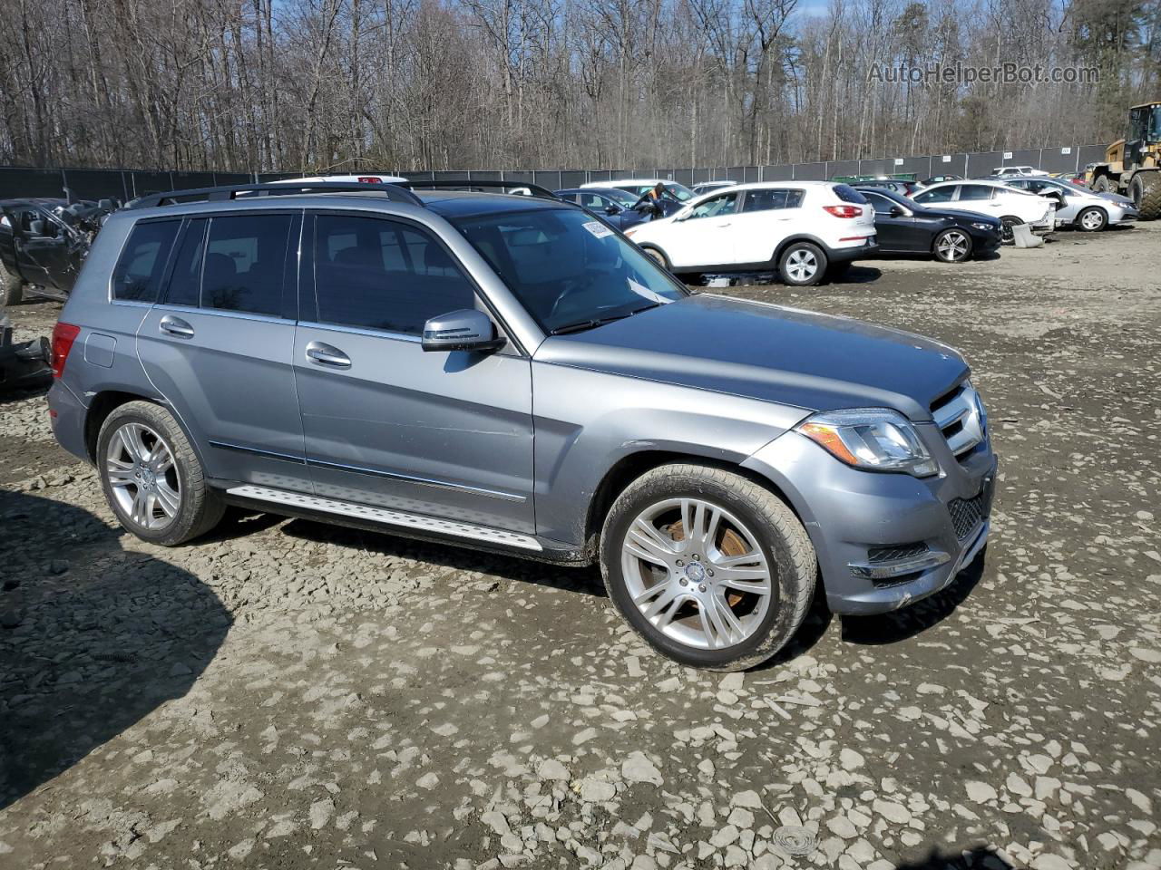 2013 Mercedes-benz Glk 350 4matic Silver vin: WDCGG8JB0DG086619