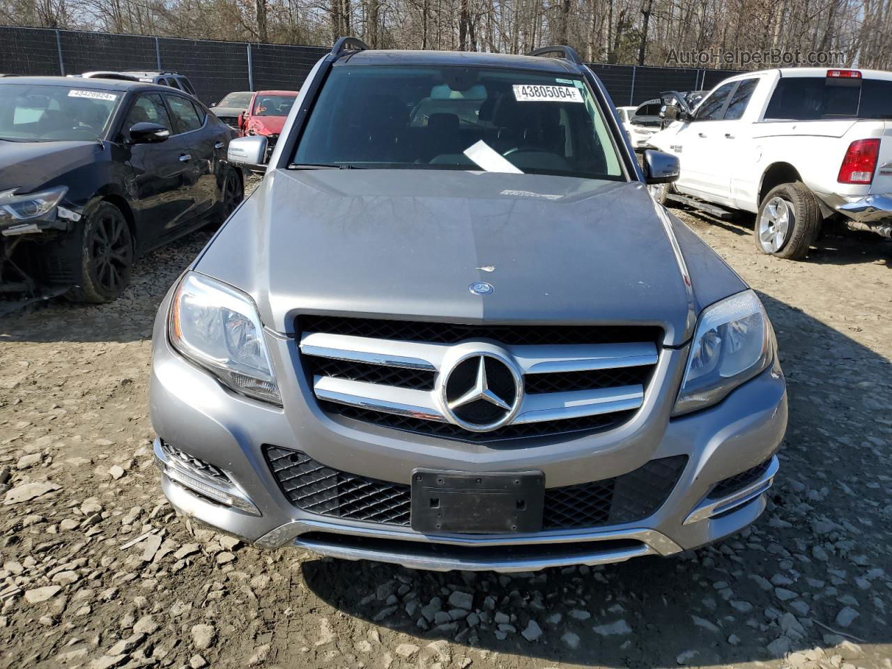 2013 Mercedes-benz Glk 350 4matic Silver vin: WDCGG8JB0DG086619