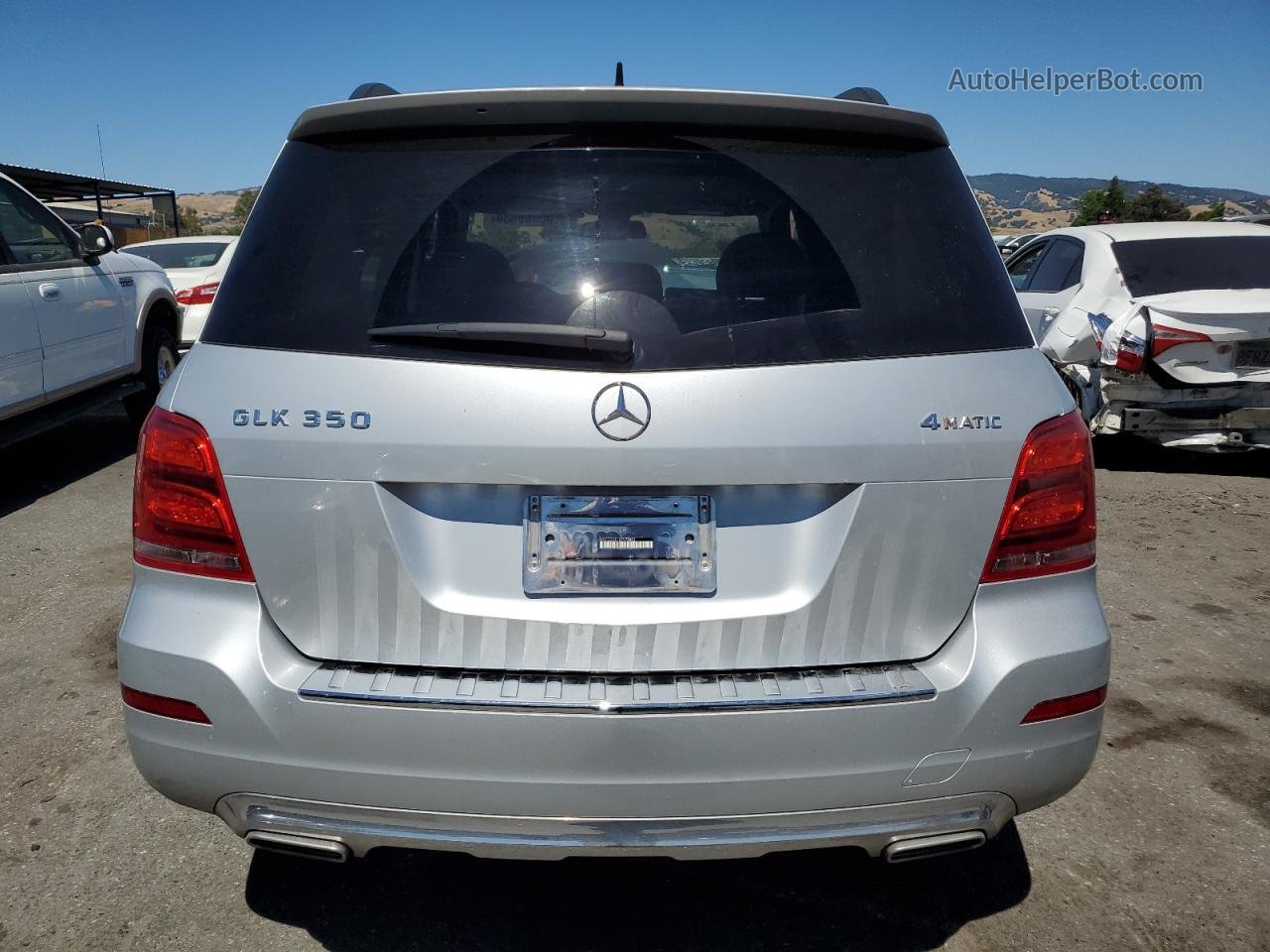 2013 Mercedes-benz Glk 350 4matic Gray vin: WDCGG8JB1DF973653