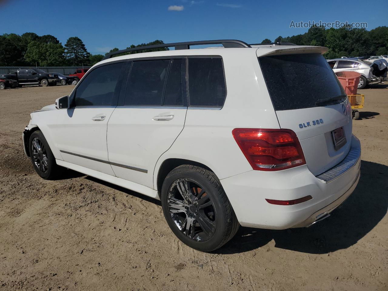 2013 Mercedes-benz Glk 350 4matic Белый vin: WDCGG8JB1DF982417