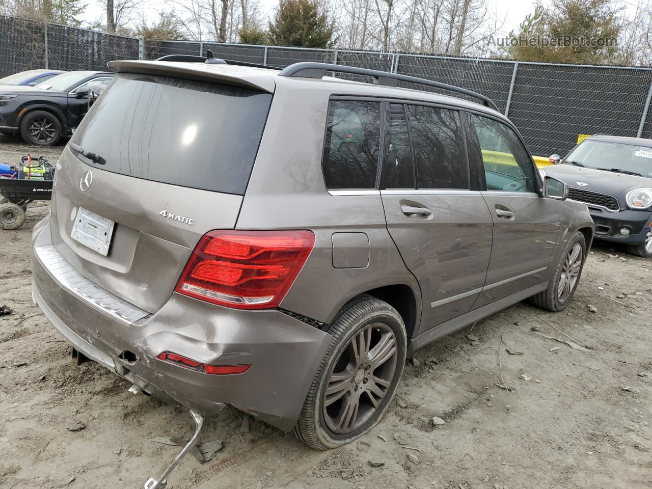 2013 Mercedes-benz Glk 350 4matic Brown vin: WDCGG8JB1DF989366