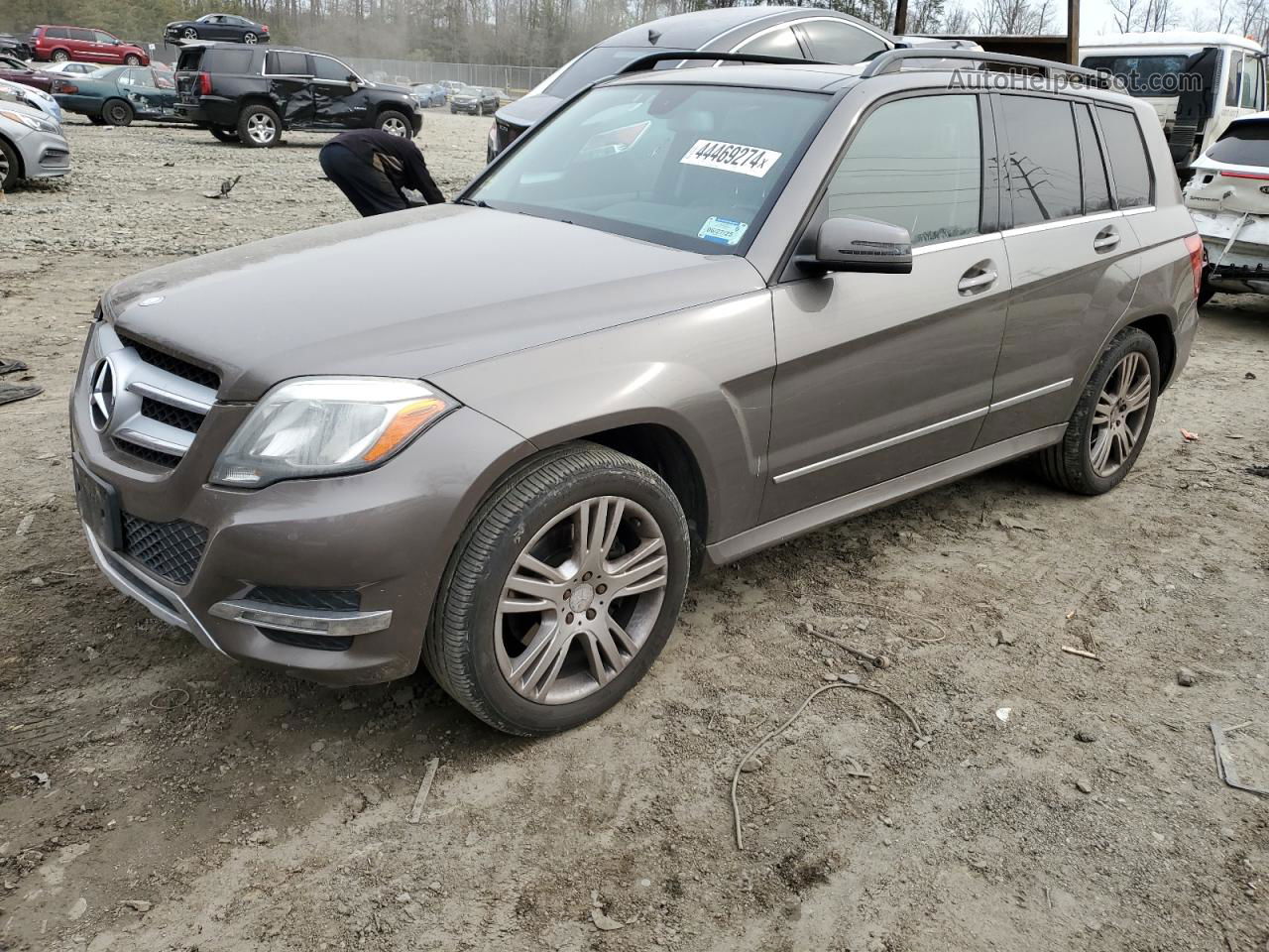 2013 Mercedes-benz Glk 350 4matic Коричневый vin: WDCGG8JB1DF989366