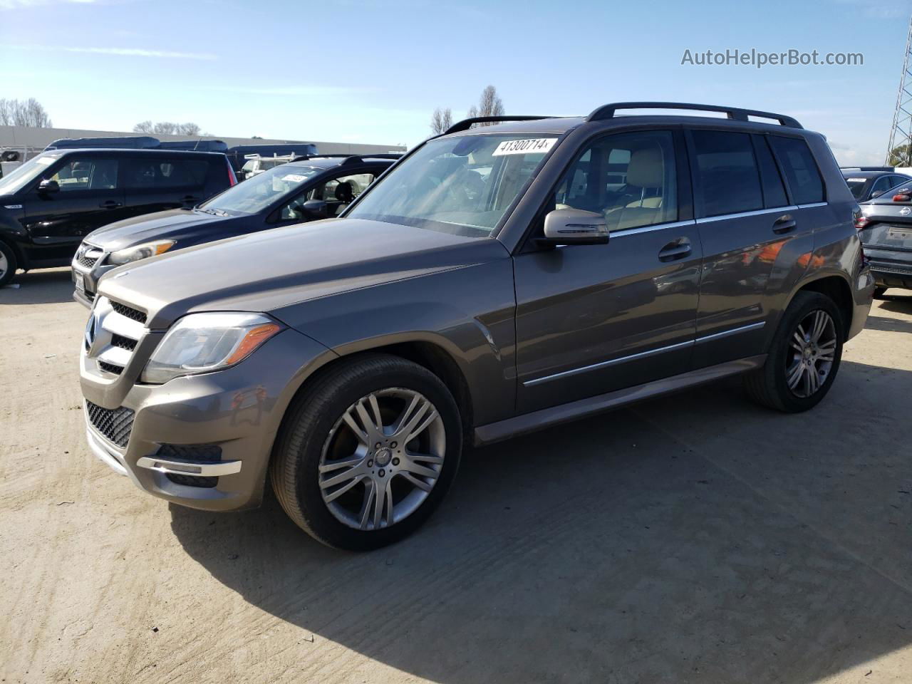 2013 Mercedes-benz Glk 350 4matic Серый vin: WDCGG8JB1DF998603