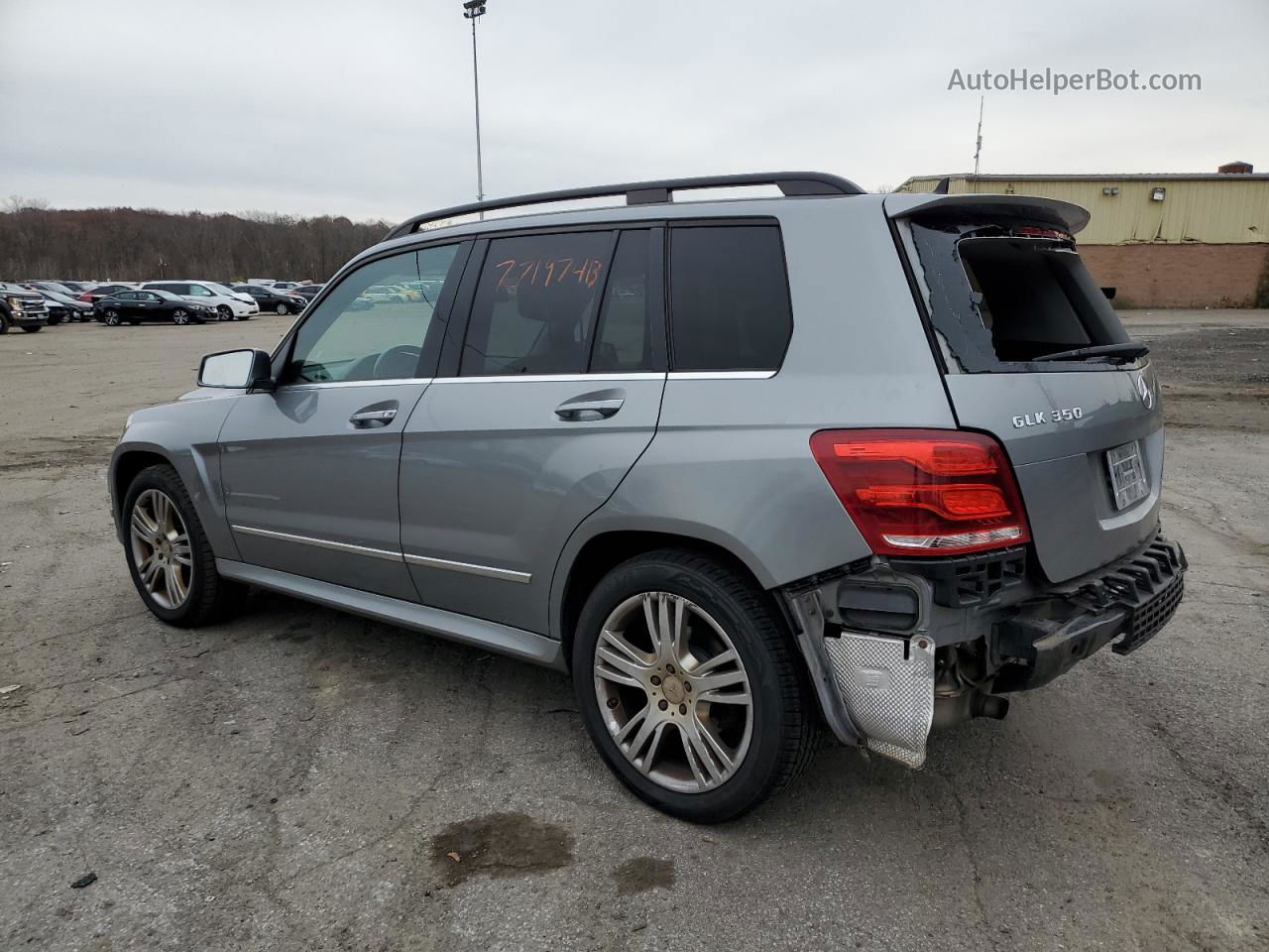 2013 Mercedes-benz Glk 350 4matic Серебряный vin: WDCGG8JB1DG036778