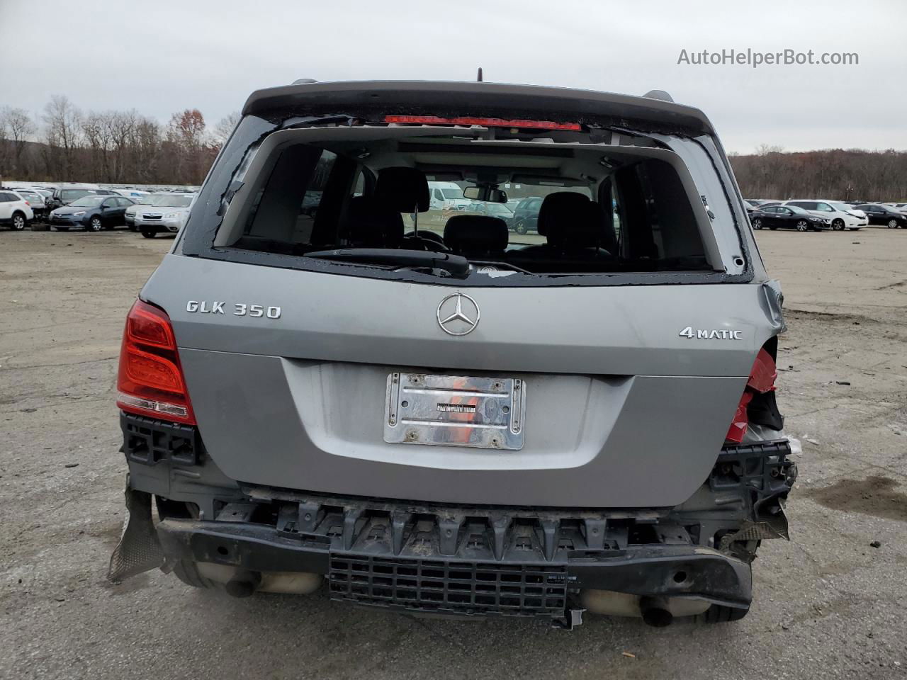 2013 Mercedes-benz Glk 350 4matic Silver vin: WDCGG8JB1DG036778