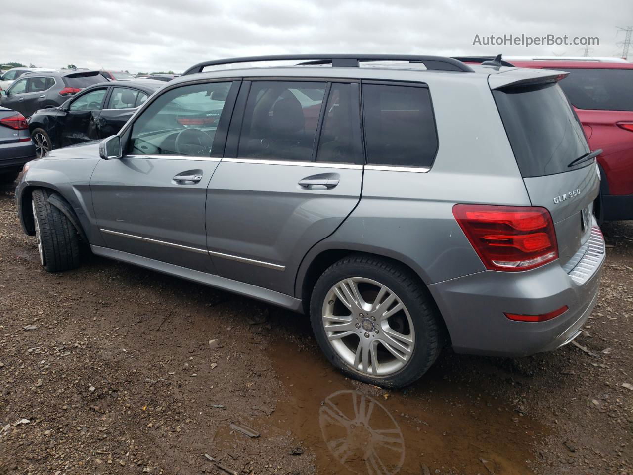 2013 Mercedes-benz Glk 350 4matic Gray vin: WDCGG8JB1DG076343