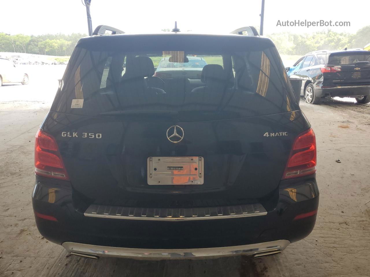 2013 Mercedes-benz Glk 350 4matic Black vin: WDCGG8JB2DF982295