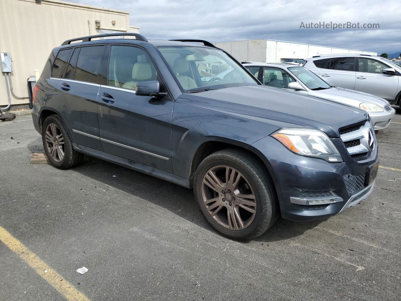 2013 Mercedes-benz Glk 350 4matic Blue vin: WDCGG8JB2DF997802