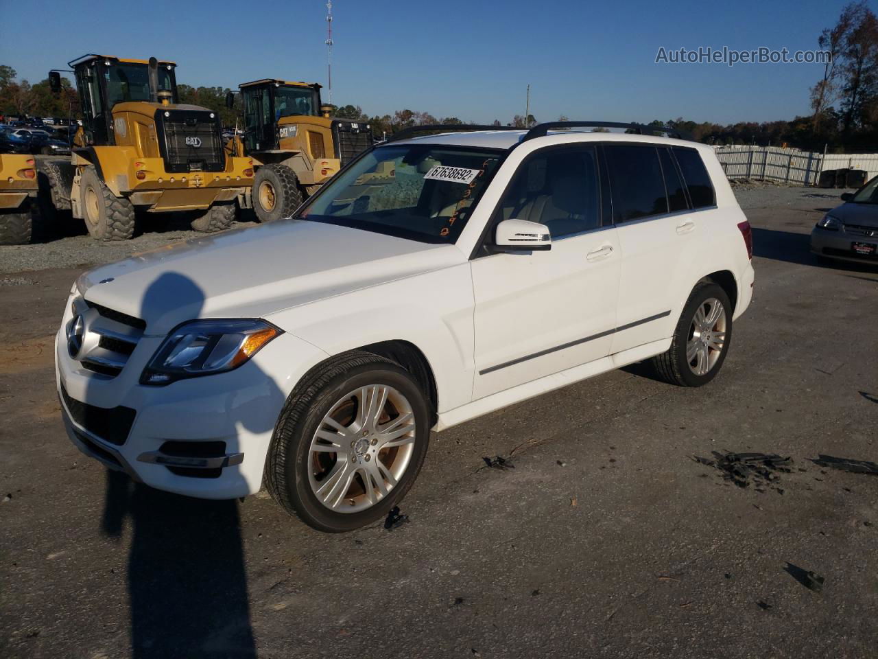 Mercedes Benz GLK 350 2013 Р±РµР»С‹Р№