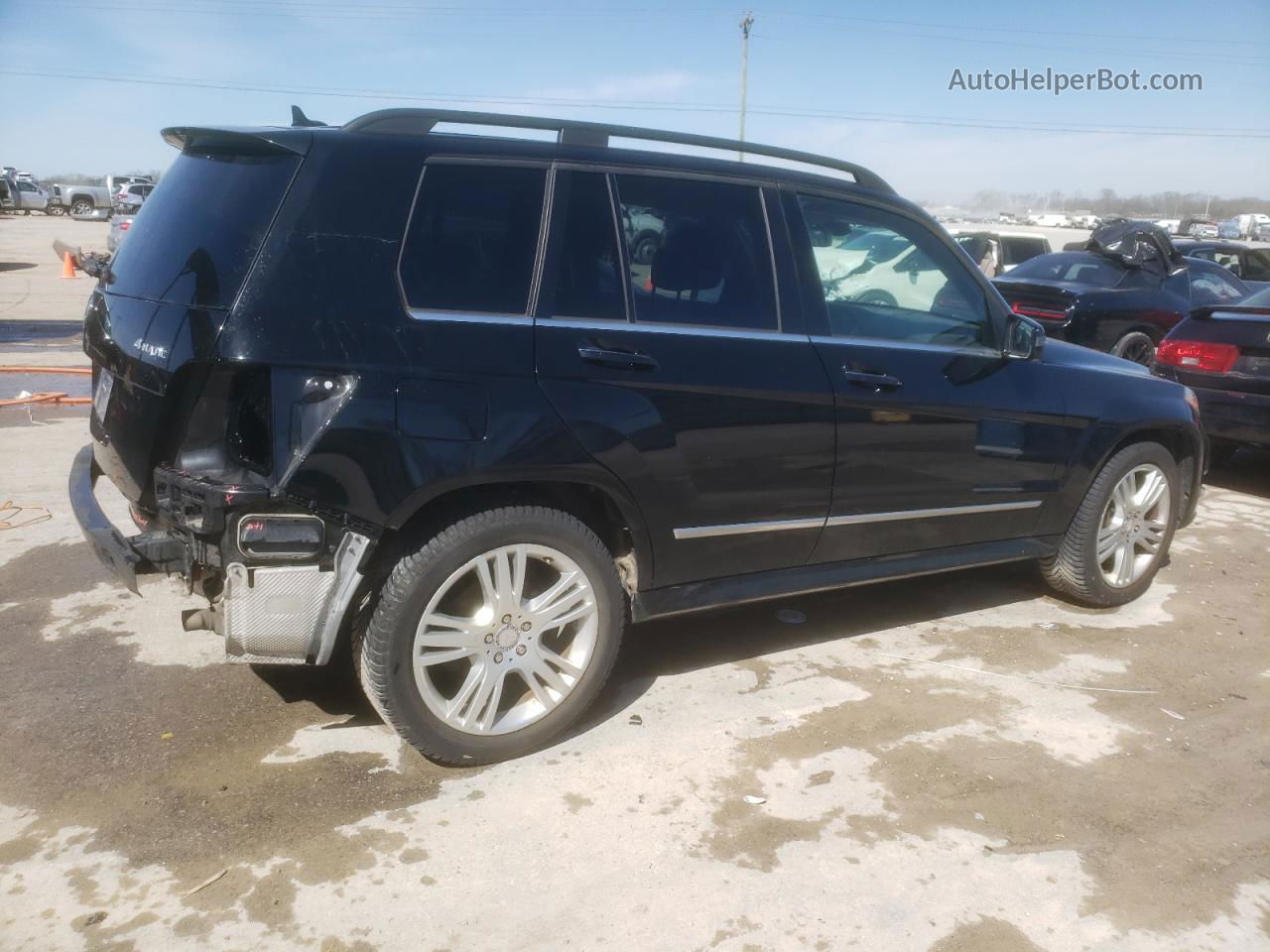 2013 Mercedes-benz Glk 350 4matic Black vin: WDCGG8JB2DG141278