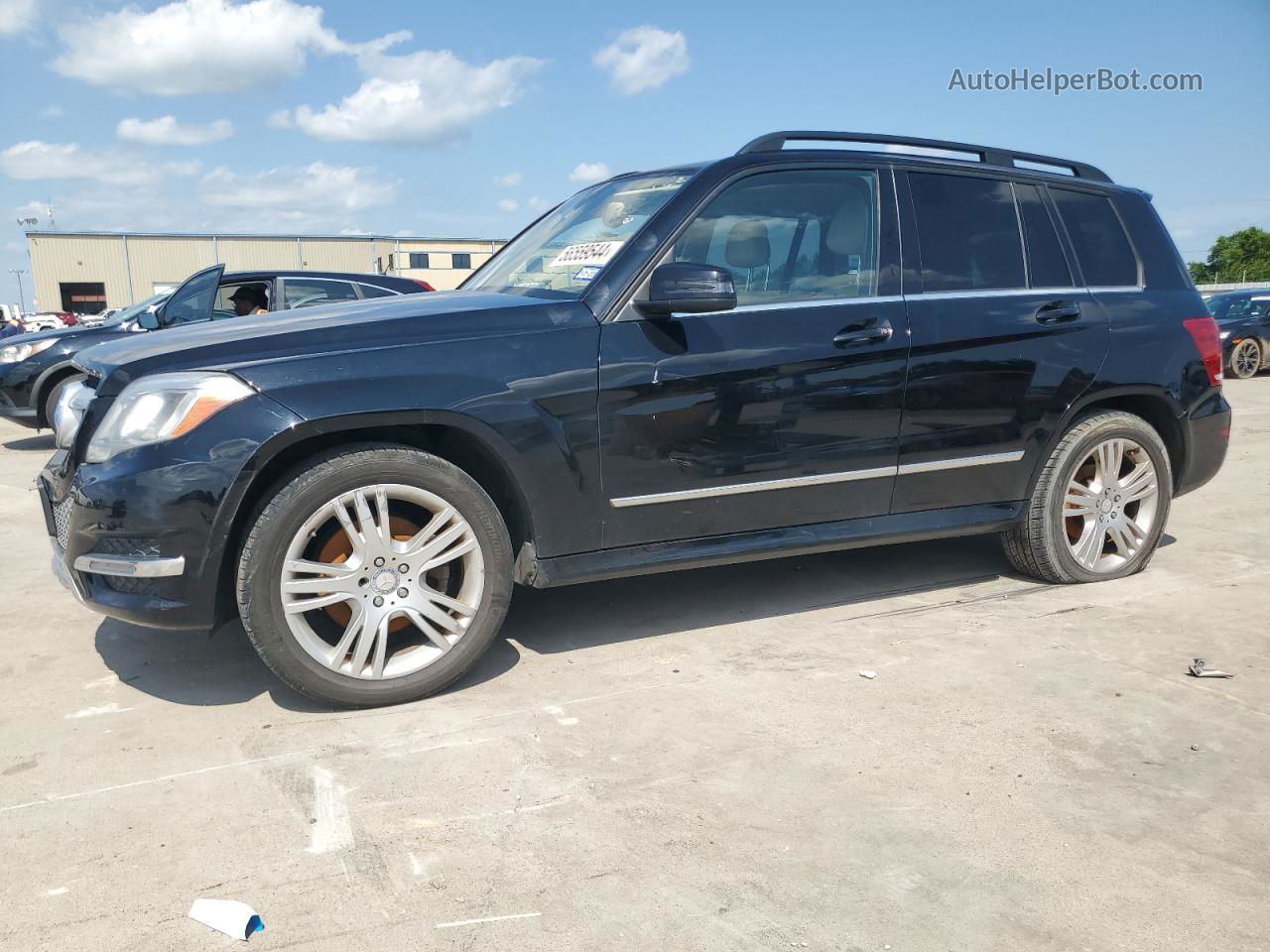 2013 Mercedes-benz Glk 350 4matic Black vin: WDCGG8JB2DG149199