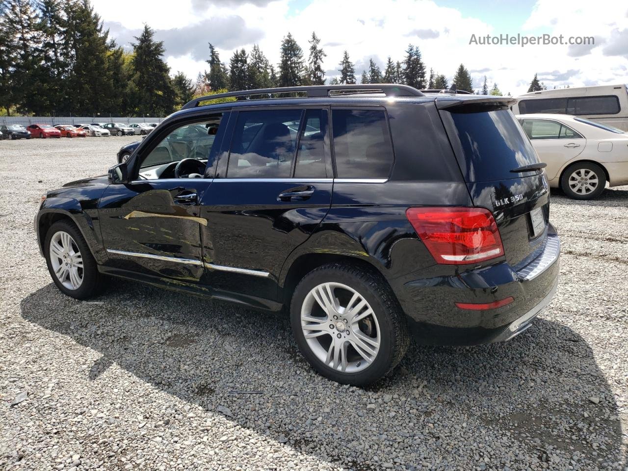 2013 Mercedes-benz Glk 350 4matic Black vin: WDCGG8JB3DF956661