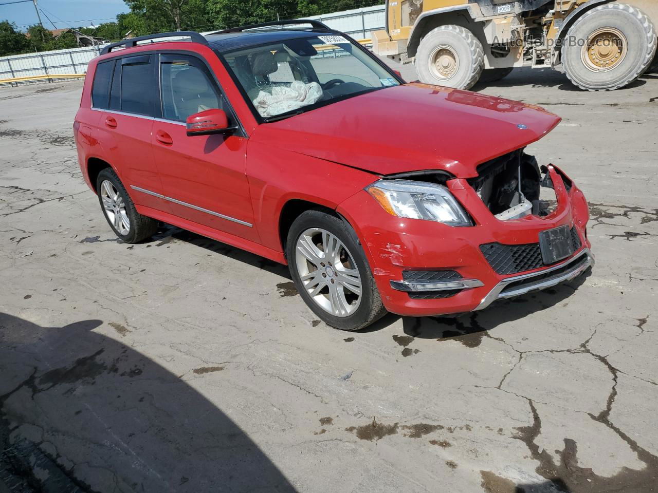 2013 Mercedes-benz Glk 350 4matic Red vin: WDCGG8JB3DF972956