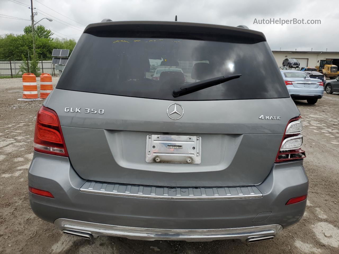 2013 Mercedes-benz Glk 350 4matic Серебряный vin: WDCGG8JB3DF980569